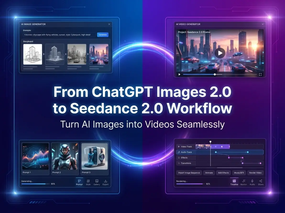 ChatGPT Image 2.0 with Seedance 2.0: Animate Your Images in 3 Steps
