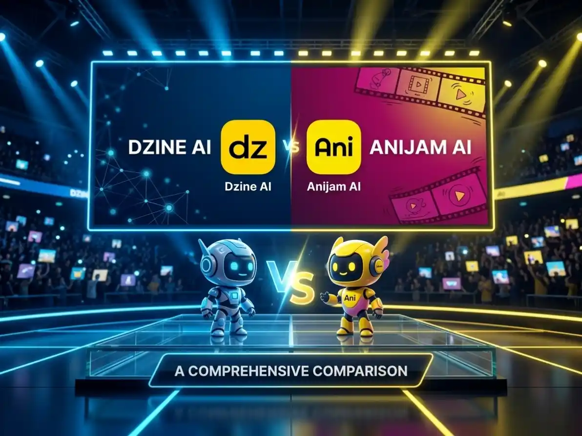 Dzine AI vs Anijam AI: Which One Is Better for Cartoon Video Generation?