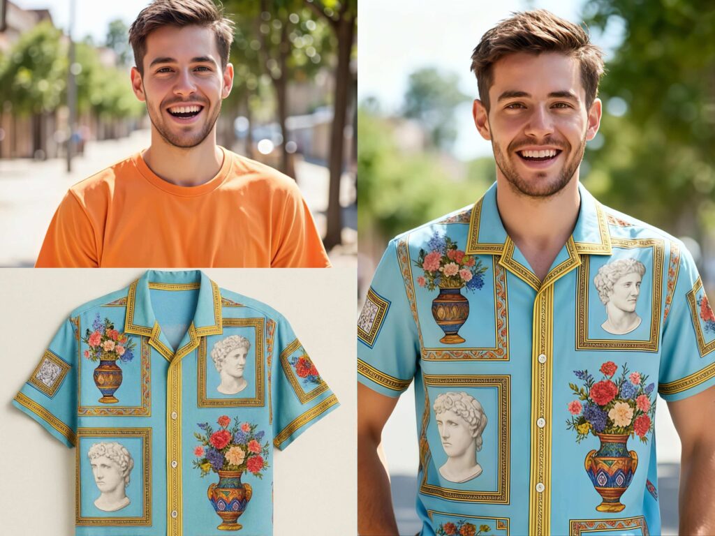 Nano Banana can virtual change clothes