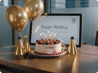 Professional Workplace Birthday Videos