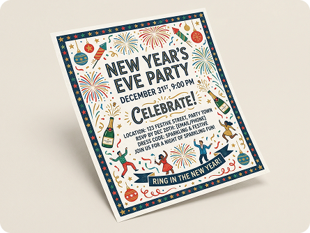 Festive Holiday Invites