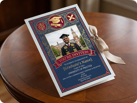 Proud Graduation Invites