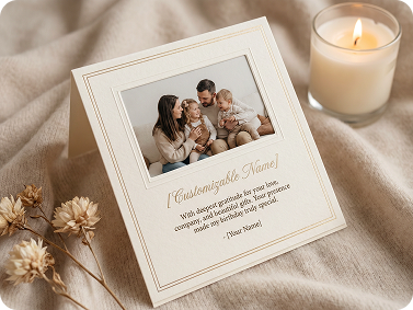 Personalized Thank You Cards