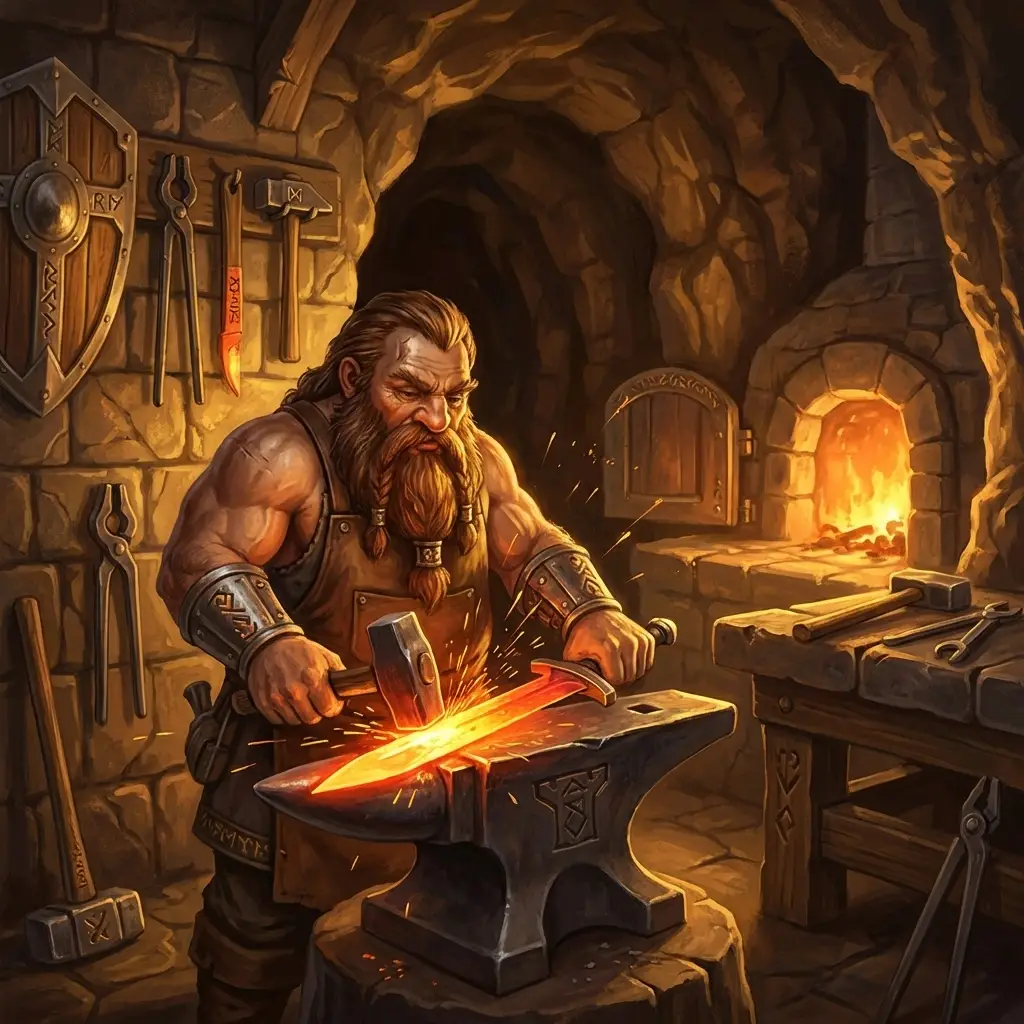 Dwarven Blacksmith