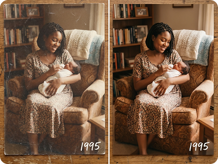 Mom in Her Youth Reimagined