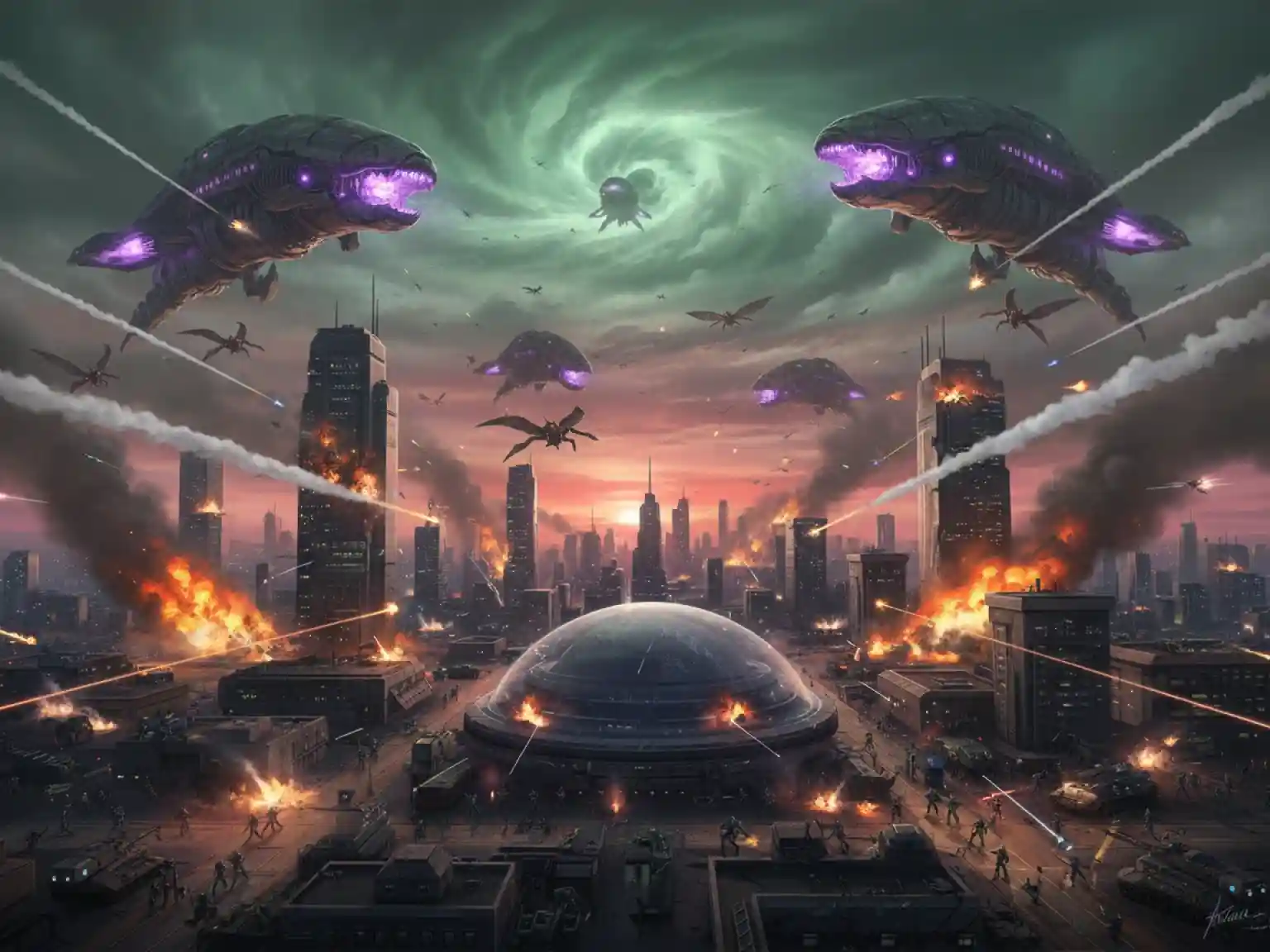 Alien Invasion Battle