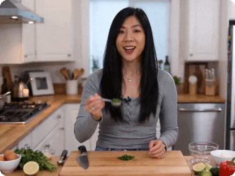 Cooking Tutorial on Video Content